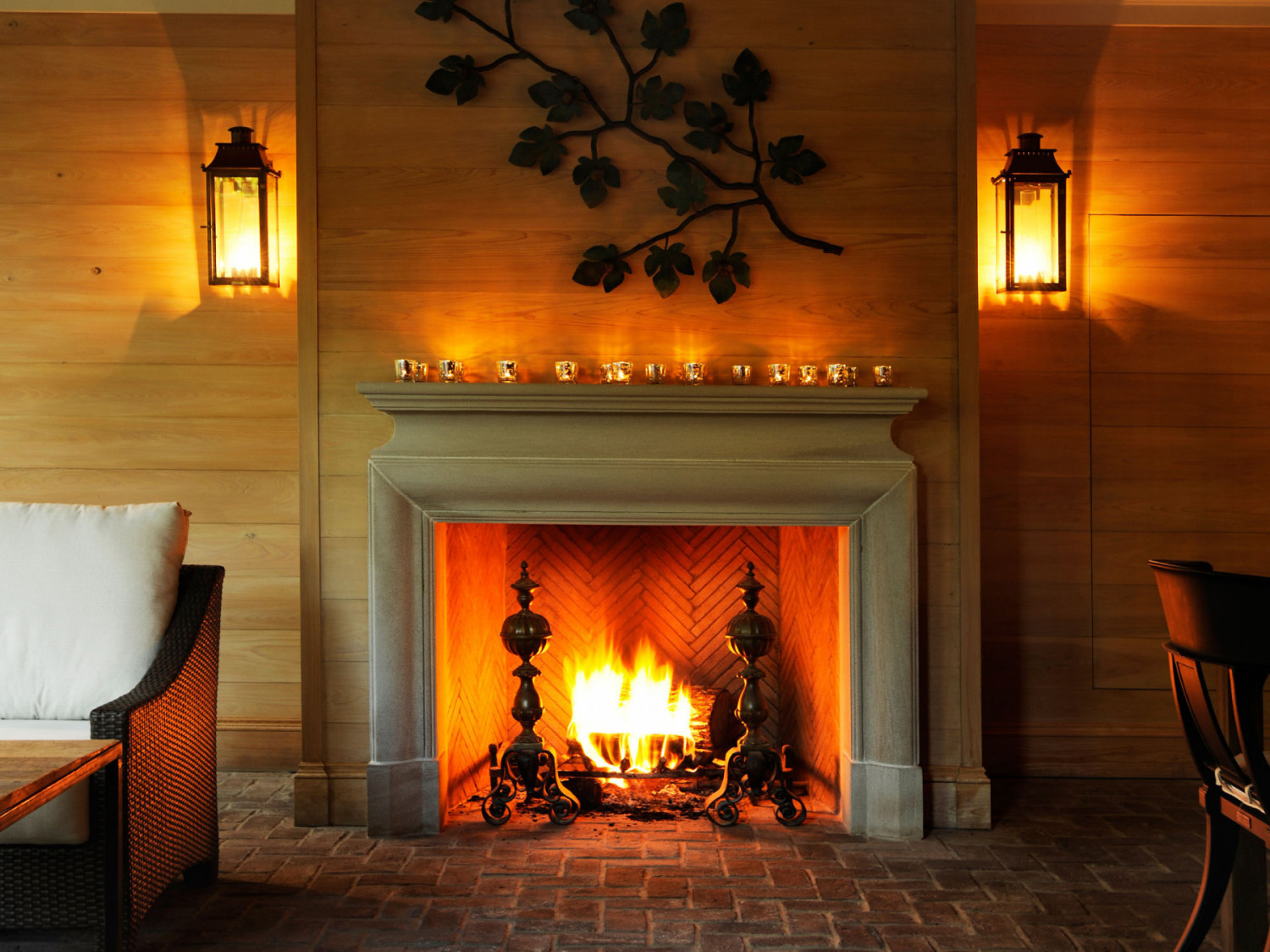  Cozy  Fireplace  Designs Bevolo Gas Electric Lights