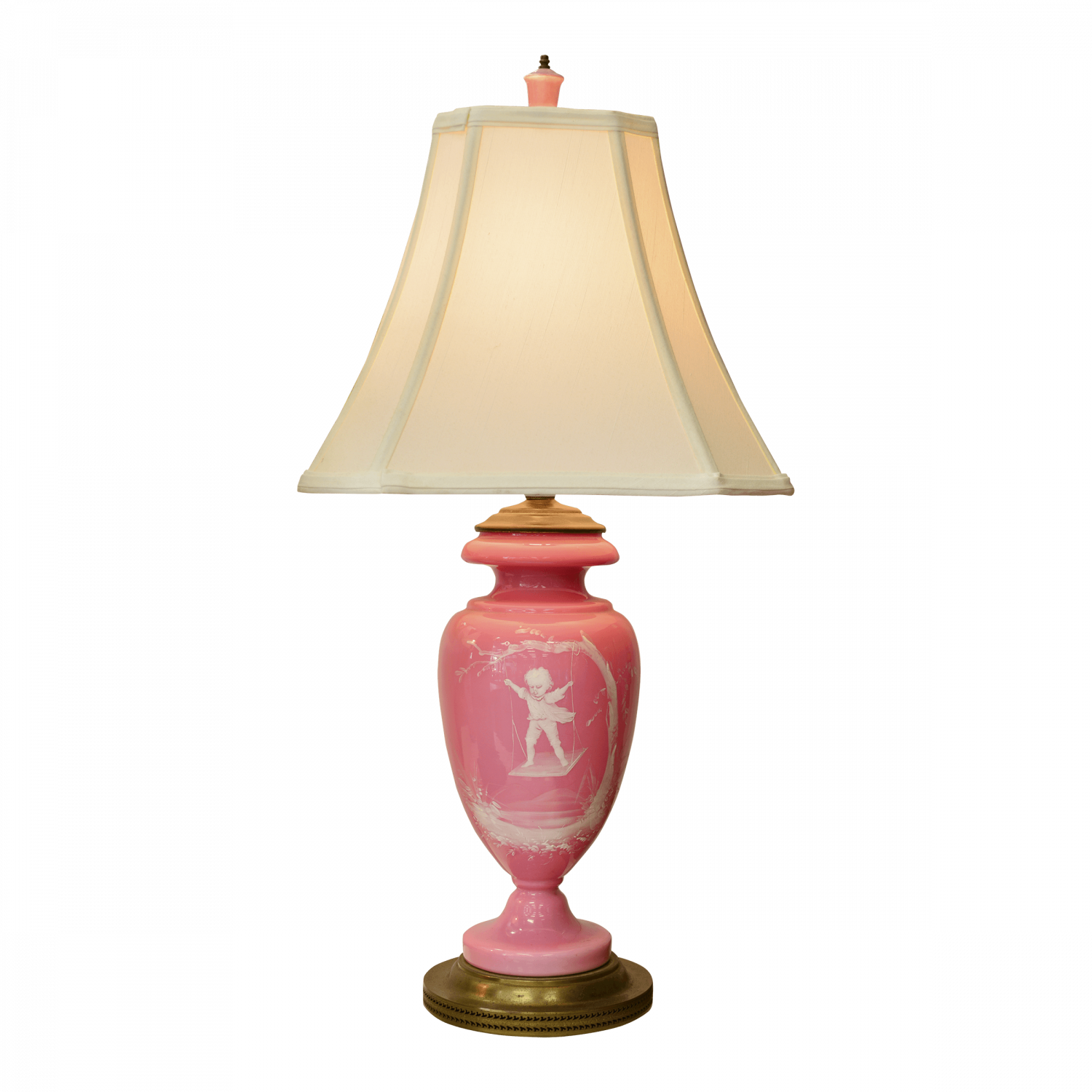 Antique Cherub Table Lamp, Cherub Table Lamps Antique