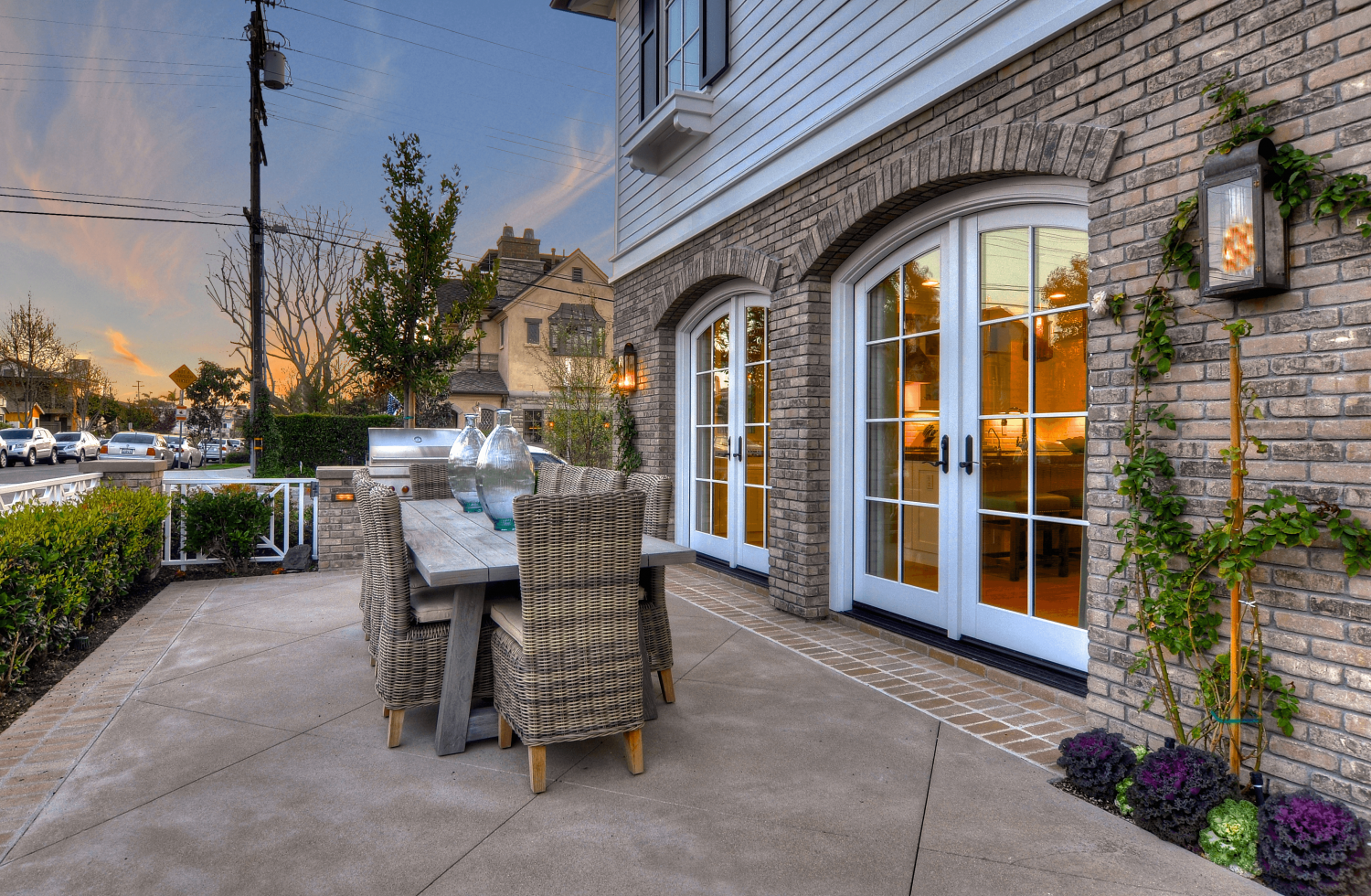 Cotton Exchange Flush Mount